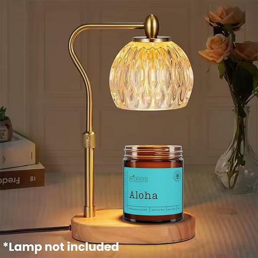 Wickless Cactus Blossom Scented Candles for Candle Warmer Lamp, Many Scents to Choose, 100% Non-Toxic Soy Wax, Scented Candle Melts for Warming Plate, Handmade in The USA (Aloha)