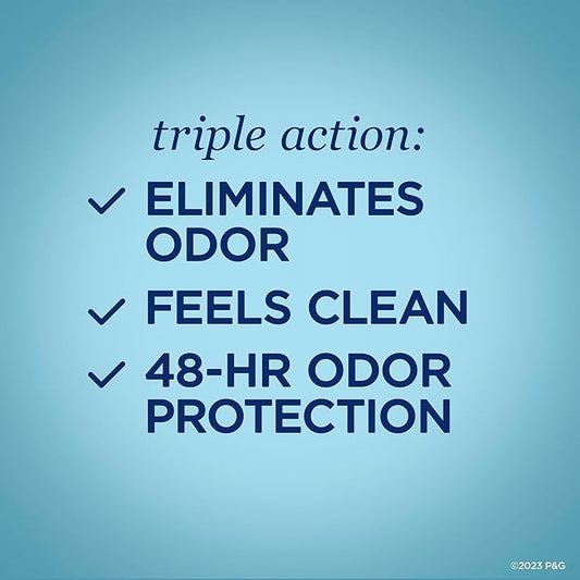 Secret Aluminum Free Deodorant for Women, 48hr Odor Protection, Naturally Derived Ingredients, Free of Parabens Dyes Talc & Baking Soda, PH Balanced, Dry Solid, Lavender Scent, 2.4 oz