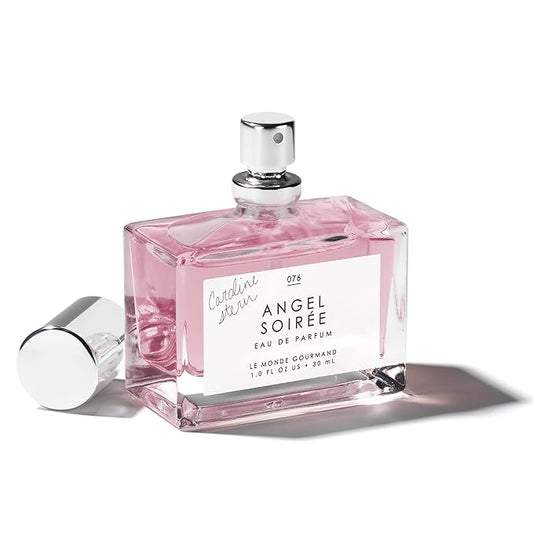 Le Monde Gourmand Angel Soirée Eau de Parfum - 1 fl oz (30 ml) - Lychee, Pink Marshmallow, Rose Milk Perfume Notes