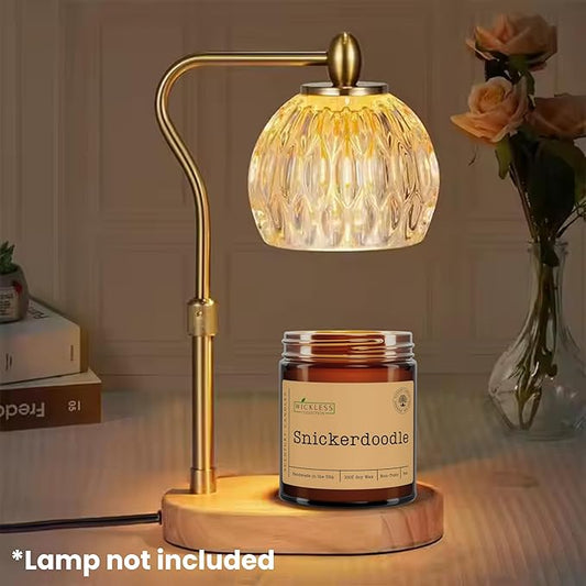 Wickless Candles for Candle Warmer Lamp, Many Scents to Choose, 100% Non-Toxic Soy Wax, Scented Candle Melts for Warming Plate, Handmade in The USA (Snickerdoodle)