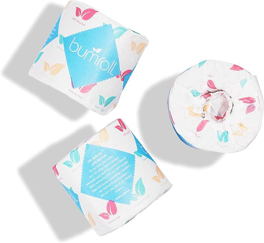 Made in USA, 24 Premium Earth Friendly Soft Toilet Paper Rolls - Absorbent & Eco-Friendly Bathrooms Tissue Rolls for Home & Office - Septic Safe & RV-Friendly - Bulk Toilet Paper