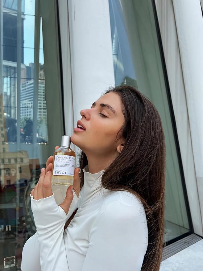 Twist Drunk in Luxe No. 120 - Inspired by Kilian's Angel Share, Long-Lasting Perfume for Women and Men, Paraben-Free, Vegan, Clean Ingredients, Unisex Fragrance – Spray 100 ml | 3.4 fl. oz.