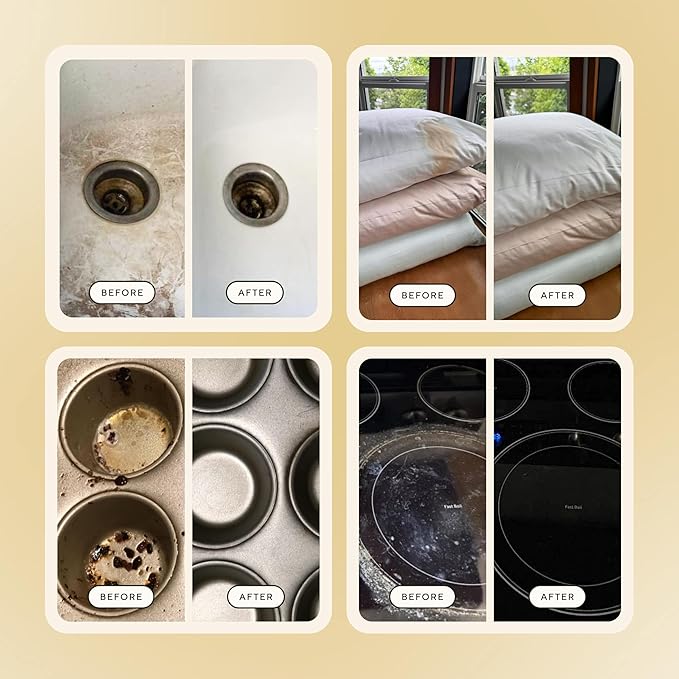 Branch Basics Cleaning Essentials Kit: All Purpose, Glass and Bathroom Cleaner - Concentrate (33.8 Oz) (24 Refills) + Refillable Glass Spray Bottles (16 Oz) Plant Based, Human-Safe, & Fragrance Free