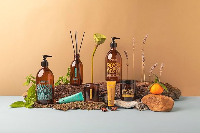 Compagnie de Provence Savon de Marseille Apothicare Liquid Soap, Mint Basil, 10 Fl Oz Plastic Pump Bottle