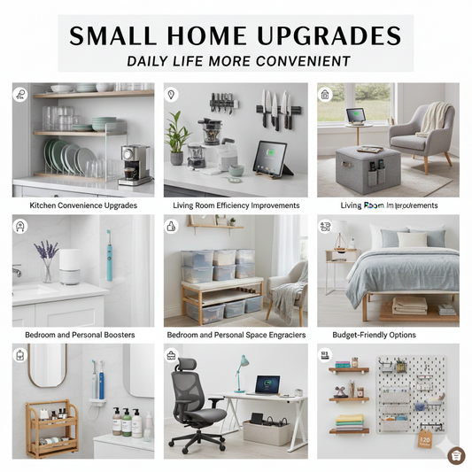 Small Home Upgrades That Make Daily Life More Convenient