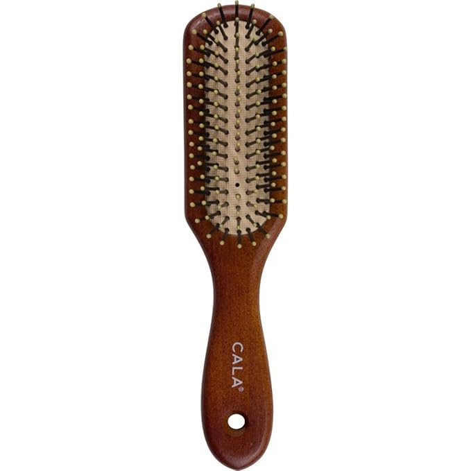 PADDLE DARK BAMBOO HAIR BRUSH