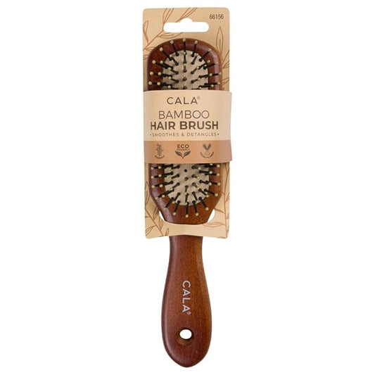 PADDLE DARK BAMBOO HAIR BRUSH