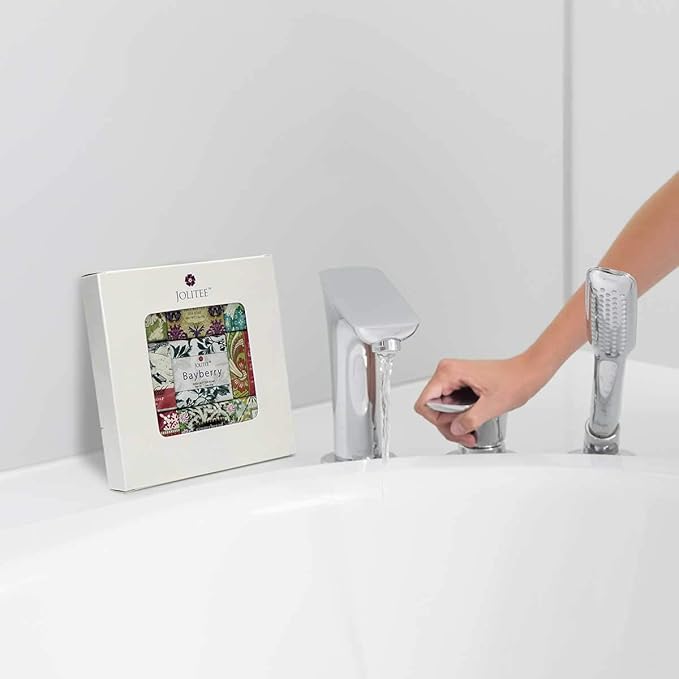 Jolitee French Milled Botanical Soap Sampler Set of 9 - Individually Wrapped Vegetable-Based Mini Soaps with Essential Oils, Shea Butter, and Natural Extracts (Seasons Scents)