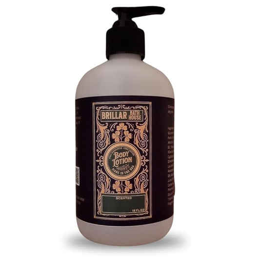 Brillar Bath House Caramel Pecan Surprise Scented Shimmering Body Lotion, 12 Oz