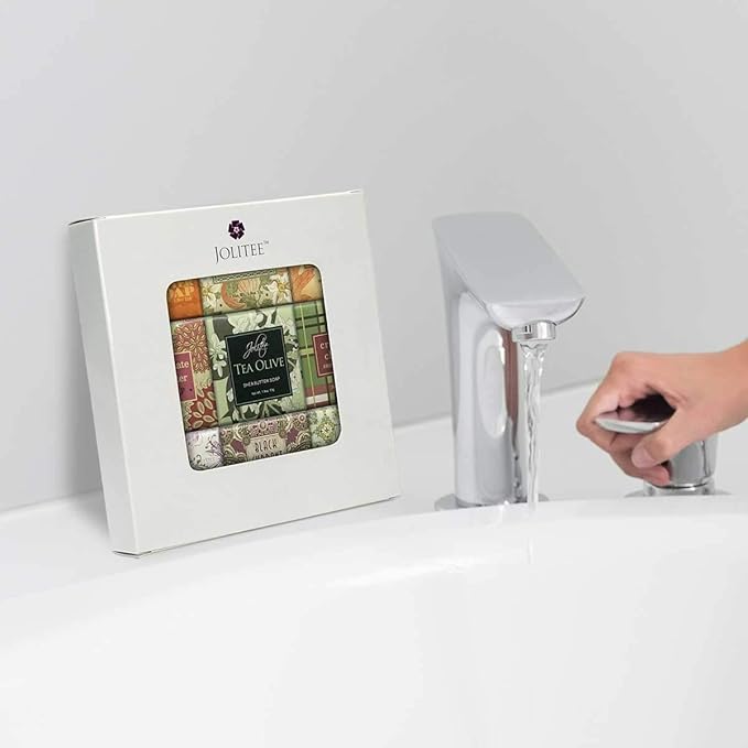 Jolitee French Milled Botanical Soap Sampler Set of 9 - Individually Wrapped Vegetable-Based Mini Soaps with Essential Oils, Shea Butter, and Natural Extracts (Fall Fun)