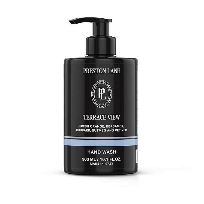 Preston Lane The Hand Wash, Scented Hand Soap, Gently Cleanses, Hydrating & Nourishing