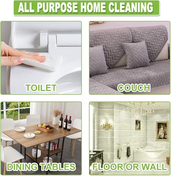 Air Jungles All Purpose Cleaning Wipes for Car and Home 70 Count, Extra Large 8" x 10" Heavy Duty for Car Interior Vinyl, Kitchen, Bathroom, Countertop, Furniture, Tool - Non-Toxic for Multi-Surface