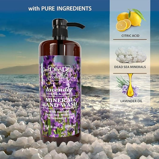 Dead Sea Collection Lavender Liquid Hand Soap - Pack Of 1 (33.8 Fl. Oz)