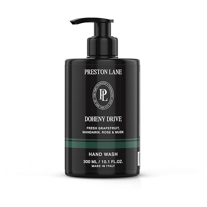 Preston Lane The Hand Wash, Scented Hand Soap, Gently Cleanses, Hydrating & Nourishing