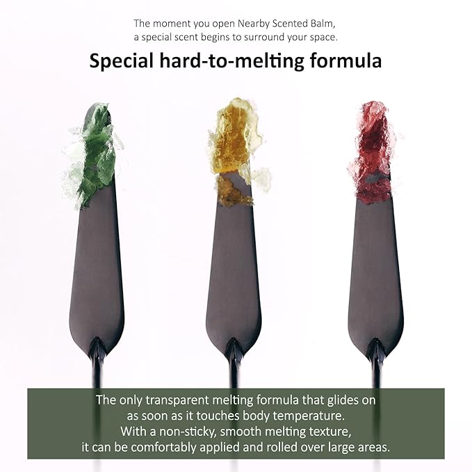 Hersteller Solid Perfume for Women - Nearby Eternal Grove Vegan Scented Balm | Solid Perfume Balm with Melting Texture, Moisturizing Multi-Use for All Skin Types, Alcohol-Free Fragrance