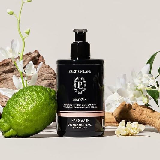Preston Lane The Hand Wash, Scented Hand Soap, Gently Cleanses, Hydrating & Nourishing