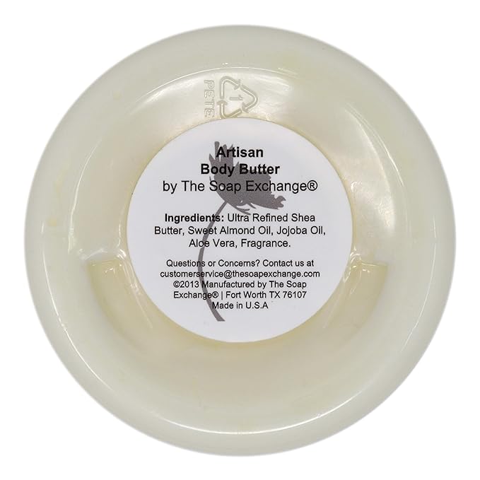 The Soap Exchange Body Butter - Sweet Pumpkin Scent - Hand Crafted 16 fl oz / 480 ml Natural Artisan Skin Care, Shea Butter, Aloe Vera, Nourish, Moisturize, & Protect. Made in the USA.
