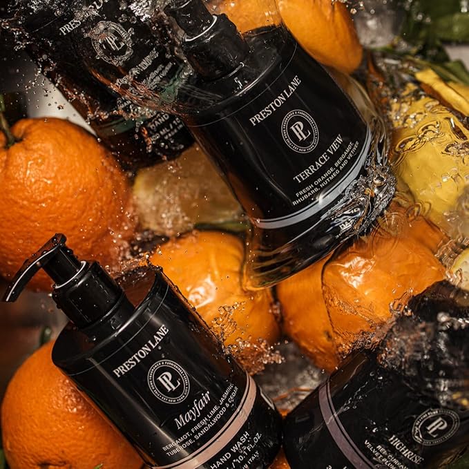 Preston Lane The Hand Wash, Scented Hand Soap, Gently Cleanses, Hydrating & Nourishing