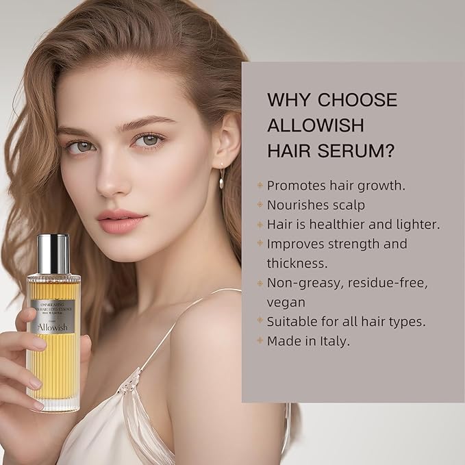 Hair Growth Serum 95 ml - Rosemary Hair Thickening Serum with Biotin, Caffeine for Hair Thinning & Shedding – Promotes Healthy Scalp, Fuller, Nourish, Strengthens Roots