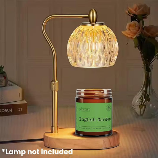 Wickless Candles for Candle Warmer Lamp, Many Scents to Choose, 100% Non-Toxic Soy Wax, Scented Candle Melts for Warming Plate, Handmade in The USA (English Garden)