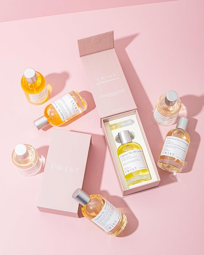 Twist Antique No. 89 - Eau De Parfum Inspired by Lattaf. Yara (Pink)/L. Mercier Amber Vanille, Long Lasting Perfume For Women, Paraben Free, Vegan, Clean Ingredients - Spray 100 ml | 3.4 fl. oz.