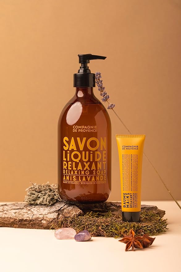 Compagnie de Provence Savon de Marseille Apothicare Liquid Soap, Anise Lavender, 10 Fl Oz Plastic Pump Bottle