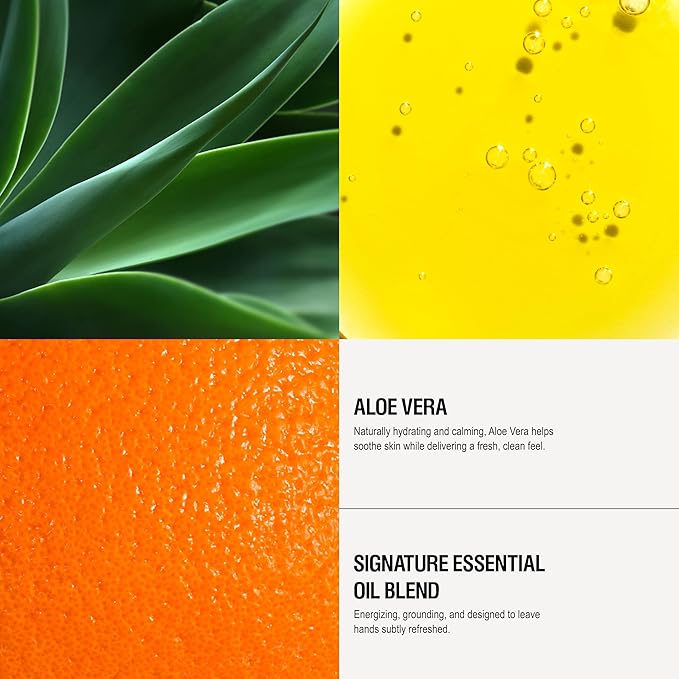 Grown Alchemist Invigorate Hand Wash – Liquid Hand Soap with Aloe, Sweet Orange, Cedarwood & Sage – Gentle, Moisturizing Kitchen & Bathroom Soap, Natural Plant Based Gel Cleanser, 500mL