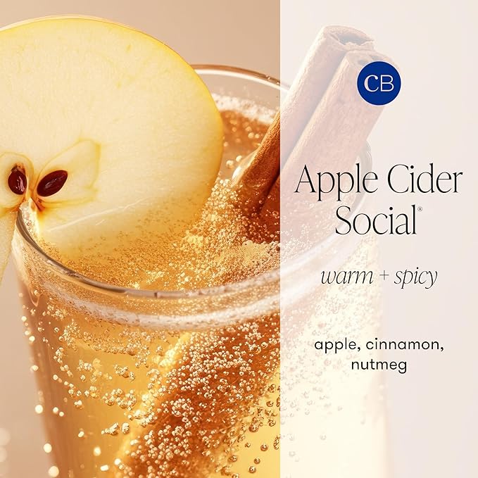 Capri Blue Large Moisturizing Hand Wash Soap - Liquid Hand Soap with Pump Bottle - Gentle & Hydrating Skin Care - Notes of Crisp Apple, Cinnamon & Juicy Pear (Apple Cider Social, 11.8 fl oz)